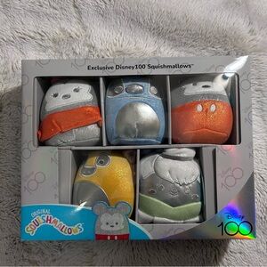Disney 100 Squishmallows Set NIB